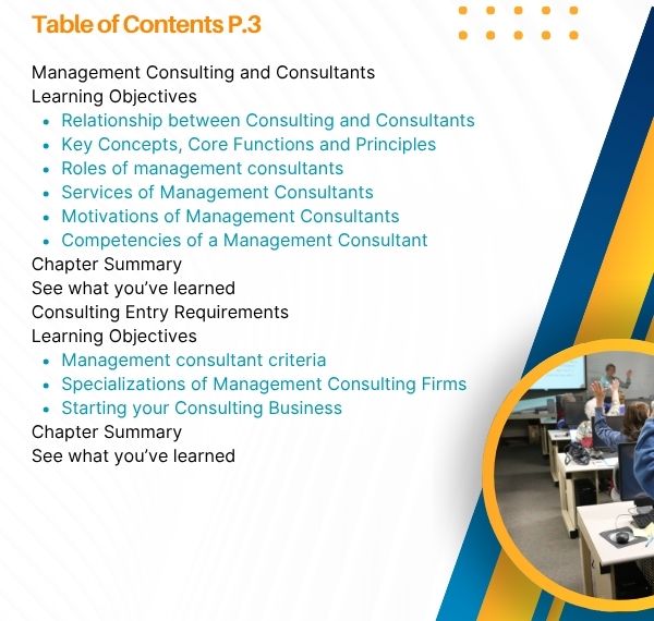 Table of Content P3